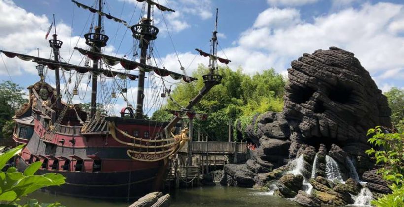 Пиратский корабль в Диснейленд Париж
